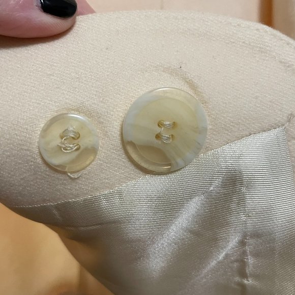 Vintage Pendleton Cream Blazer - Picture 5 of 7